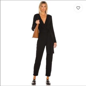 Revolve | Lovers + Friends Hart Jumpsuit in Black (size Medium)